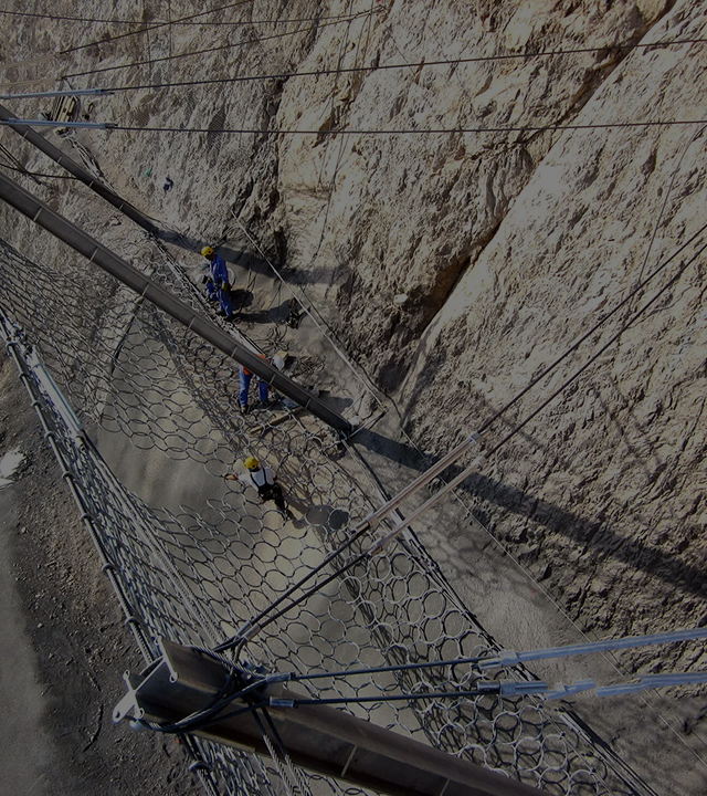 Rockfall Protection System for the Al Ansab Shooting Complex