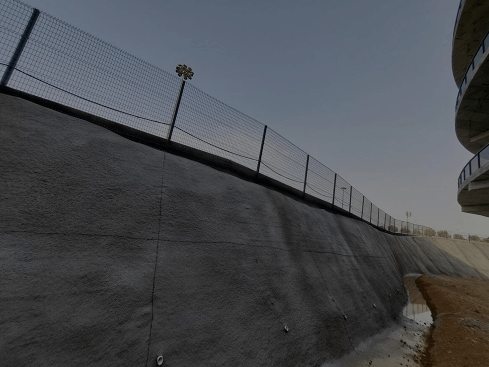 Erosion Control System at Oman Shooting Range-Azaiba
