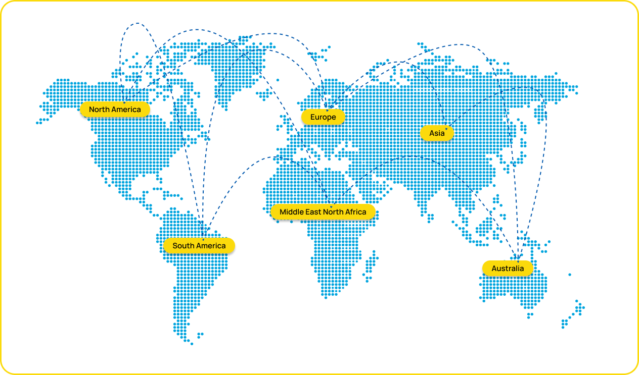 Global Operations Map