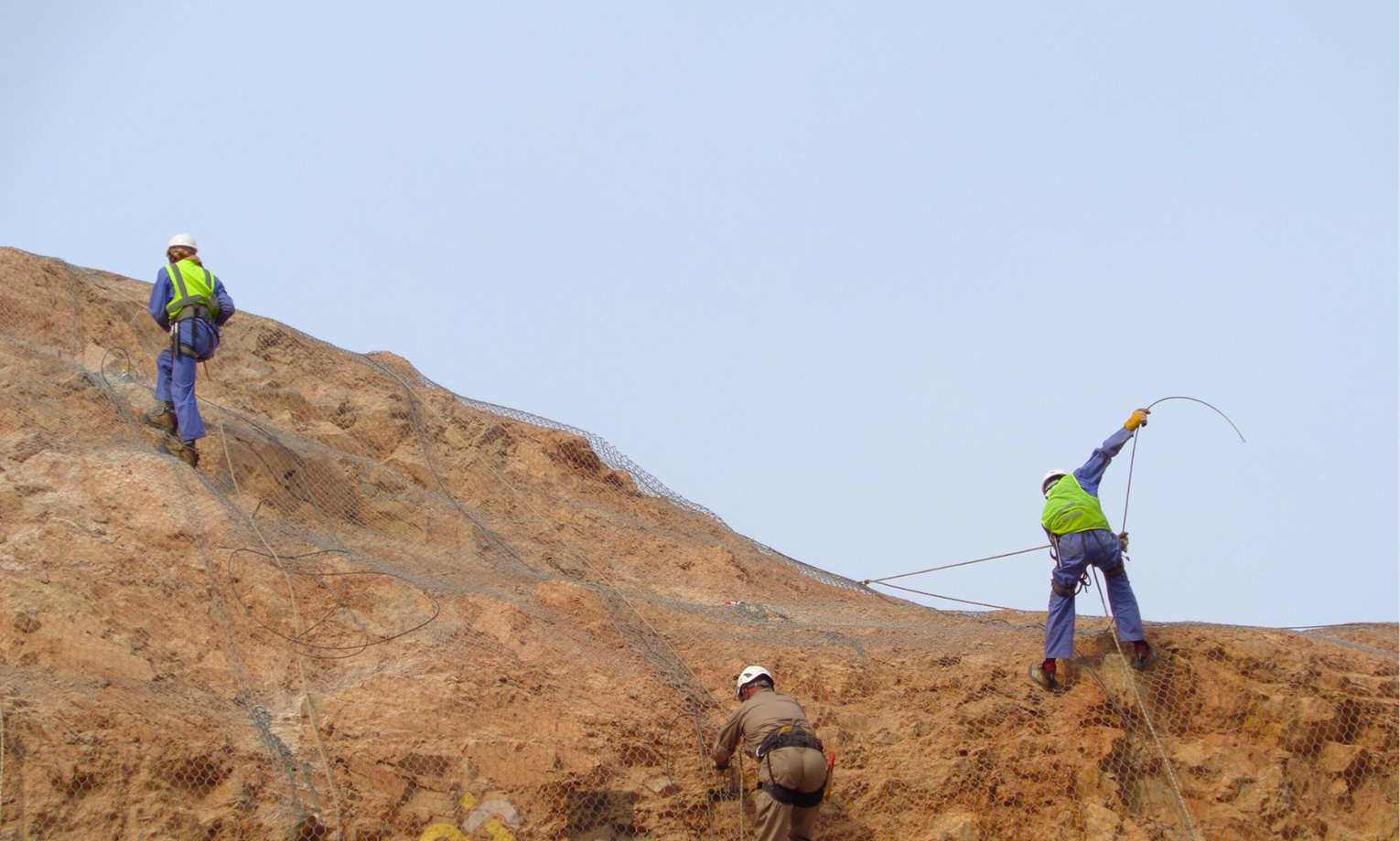 Slope Protection Works for the Wadi Adai Interchange